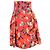 Autre Marque Falda impresa Philosophy de Lorenzo Serafini en algodón rojo - vista 2
