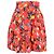 Autre Marque Falda impresa Philosophy de Lorenzo Serafini en algodón rojo - vista 3
