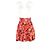 Autre Marque Falda impresa Philosophy de Lorenzo Serafini en algodón rojo - vista 4