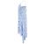 Self portrait Self-Portrait Off-The-Shoulder Embroidered Georgette Dress in Light Blue Polyester - view 2