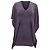 Rick Owens Tunika-Bluse aus lila Viskose
