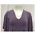Rick Owens Tunika-Bluse aus lila Viskose - Ansicht 10