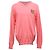 Moschino Couture Bären V-Ausschnitt Pullover aus rosa Baumwolle Pink