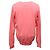Moschino Couture Bären V-Ausschnitt Pullover aus rosa Baumwolle Pink - Ansicht 3