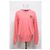 Moschino Couture Bären V-Ausschnitt Pullover aus rosa Baumwolle Pink - Ansicht 6
