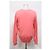Moschino Couture Bären V-Ausschnitt Pullover aus rosa Baumwolle Pink - Ansicht 8