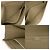 Hermès Borsa Clutch Hermes Jige Duo Sage Beige - vista 10