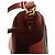 Bolsa de ombro em couro de bezerro BOYY Devon 21 com fivela decorativa. Marrom - vista 16