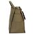 Bolsa de ombro em couro de bezerro BOYY Devon 21 com fivela decorativa. Cinza