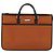 Bolsa de mão BURBERRY em nylon 2 vias marrom prata autêntica bs25146 - vista 13