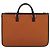 Bolsa de mão BURBERRY em nylon 2 vias marrom prata autêntica bs25146 - vista 2