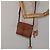 Autre Marque Borsa a Spalla Burberrys in Pelle Marrone Oro Auth BA1620 D'oro - vista 22