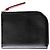 Bally Reisepouch aus schwarzem Leder