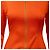 Gianni Versace Versus Mini Kleid mit Reißverschluss Orange - Ansicht 5