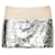 Autre Marque Future Classics Sequin Mini Skirt Eggshell Cotton  ref.2216258