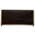 Céline Vintage Celine Paris leather monogram Card Holder Brown