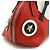 Bolso de cuero con abeja para niños Gucci Roja - vista 4