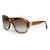 Gafas de sol oversize con glitter Soupcon de Louis Vuitton Castaño - vista 2