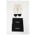 Classique Chanel Grosgrain Perle Mary Jane Ballet en Cuir d'Agneau Blanc - vue 16