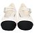 Classique Chanel Grosgrain Perle Mary Jane Ballet en Cuir d'Agneau Blanc - vue 3