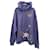 Autre Marque Bedruckter Kapuzenpullover Lila