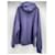 Autre Marque Bedruckter Kapuzenpullover Lila - Ansicht 2