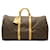 Louis Vuitton Keepall Monogram Boston Bag Brown Cloth  ref.2216880