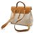 Borsa 2 in 1 in pelle Toile H Herbag di Hermès Metallico Bronzo - vista 2