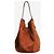 Totême Braune Wildleder-Tote mit Gürtel