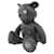 Ours en peluche Louis Vuitton Monogram Eclipse Flash Noir  - vue 2