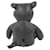 Ours en peluche Louis Vuitton Monogram Eclipse Flash Noir  - vue 3