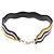 FENDI Cinghia Tu Cinghia Spalla Pelle Nera Gialla Auth hk2496 Nero Giallo - vista 2