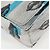 PRADA Borsa a Spalla con Catena in Pelle Blu Argento Auth KD283M - vista 16