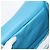PRADA Borsa a Spalla con Catena in Pelle Blu Argento Auth KD283M - vista 25