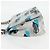PRADA Borsa a Spalla con Catena in Pelle Blu Argento Auth KD283M - vista 3