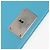 PRADA Borsa a Spalla con Catena in Pelle Blu Argento Auth KD283M - vista 9