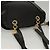 BALLY Borsa a Spalla in Pelle Nera e Oro Auth 118003 Nero D'oro - vista 6