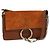 Chloé Borsa a Spalla Chloe Fay in Pelle Scamosciata Arancione Oro Auth sw537 D'oro