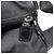 FENDI Schultertasche aus schwarzem Nylon mit Silber authentisch bs24965 - Ansicht 10
