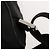 FENDI Schultertasche aus schwarzem Nylon mit Silber authentisch bs24965 - Ansicht 19