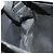 FENDI Schultertasche aus schwarzem Nylon mit Silber authentisch bs24965 - Ansicht 22