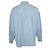 Giacca camicia azzurro chiaro con zip Alexander McQueen Blu - vista 2