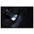 Giacca da biker a righe con strass Balmain Nero Argento - vista 7