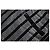 Giacca da biker a righe con strass Balmain Nero Argento - vista 8