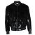 Saint Laurent, 2017 black metallic silk bomber jacket
