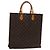 LOUIS VUITTON Borsa a Mano Sac Plat Monogram M51140 LV Auth yk17959 Monogramma