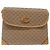 Borsa a Spalla Micro GG Supreme Gucci Beige Oro 007 92 5548 Auth BA1398 D'oro - vista 7