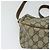 Borsa a spalla GUCCI GG Supreme Web Sherry Line in PVC pelle beige oro Auth fm4588 D'oro - vista 10