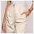 Chanel Leder Karottenhose Ecru Roh - Ansicht 10