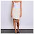 Gonna Chanel in tweed bianco e paillettes multicolori Bianco sporco - vista 8